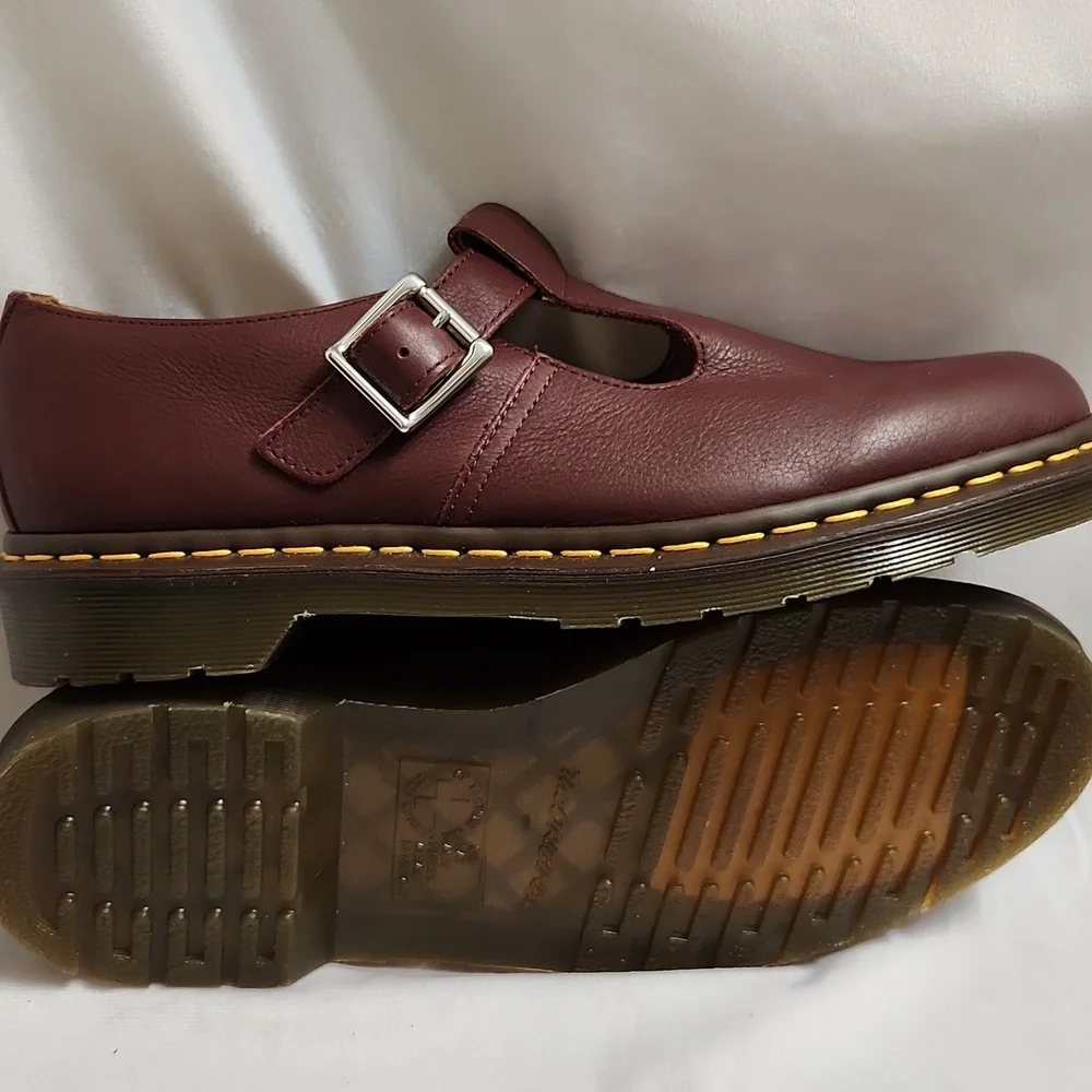 Dr. Martens Polley Mary Jane Leather Shoe (W Size 11) - Picture 5 of 13